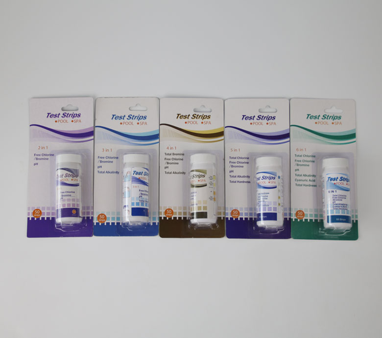 Pool&Spa test strips in blister
